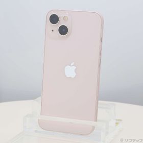 (中古)Apple iPhone13 128GB ピンク MLNE3J/A SIMフリー(258-ud)