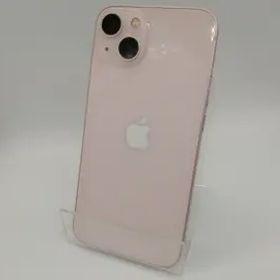 【中古】Apple SoftBank 【SIMフリー】 iPhone 13 128GB ピンク MLNE3J/A【OSU301】保証期間１ヶ月【ランクC】
