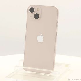 (中古)Apple iPhone13 128GB ピンク MLNE3J/A SIMフリー(269-ud)