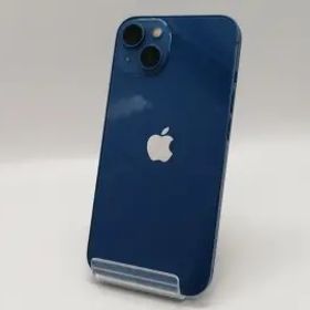 【中古】Apple 国内版 【SIMフリー】 iPhone 13 128GB ブルー MLNG3J/A【大須アメ横】保証期間１ヶ月【ランクC】