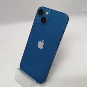 【中古】Apple docomo 【SIMフリー】 iPhone 13 128GB ブルー MLNG3J/A【川越クレアモール】保証期間１ヶ月【ランクC】