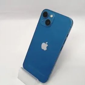 【中古】Apple docomo 【SIMフリー】 iPhone 13 128GB ブルー MLNG3J/A【川越クレアモール】保証期間１ヶ月【ランクC】
