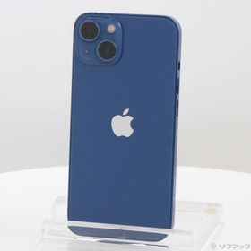 (中古)Apple iPhone13 128GB ブルー MLNG3J/A SIMフリー(305-ud)
