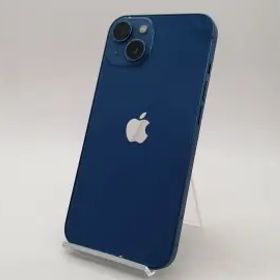 【中古】Apple UQmobile 【SIMフリー】 iPhone 13 128GB ブルー MLNG3J/A【札幌南2条】保証期間１週間【ランクC】