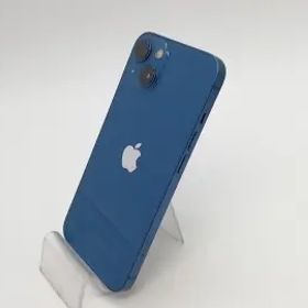 【中古】Apple au 【SIMフリー】 iPhone 13 128GB ブルー MLNG3J/A【大宮東口】保証期間１ヶ月【ランクB】