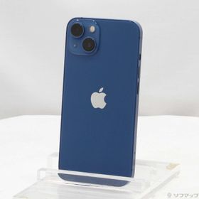 (中古)Apple iPhone13 128GB ブルー MLNG3J/A SIMフリー(269-ud)