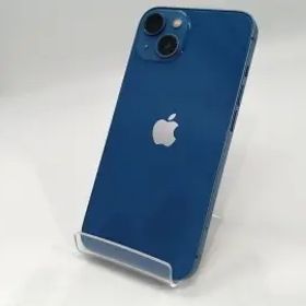 【中古】Apple docomo 【SIMフリー】 iPhone 13 128GB ブルー MLNG3J/A【浜松駅前】保証期間１ヶ月【ランクC】