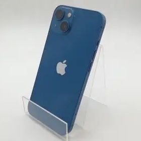 【中古】Apple SoftBank 【SIMフリー】 iPhone 13 128GB ブルー MLNG3J/A【柏】保証期間１ヶ月【ランクB】
