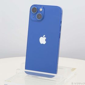 (中古)Apple iPhone13 128GB ブルー MLNG3J/A SIMフリー(305-ud)