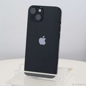 (中古)Apple iPhone13 256GB ミッドナイト MLNH3J/A SIMフリー(377-ud)