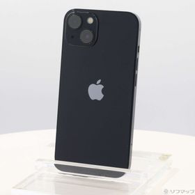 (中古)Apple iPhone13 256GB ミッドナイト MLNH3J/A SIMフリー(348-ud)