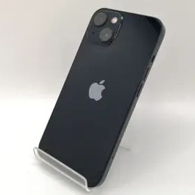 【中古】Apple au 【SIMフリー】 iPhone 13 256GB ミッドナイト MLNH3J/A【広島】保証期間１ヶ月【ランクC】