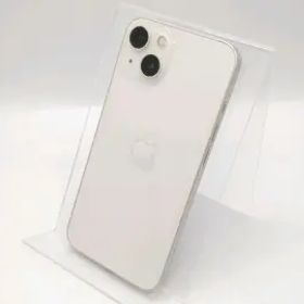 【中古】Apple docomo 【SIMフリー】 iPhone 13 256GB スターライト MLNJ3J/A【スマーク伊勢崎】保証期間１ヶ月【ランクC】