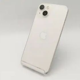 【中古】Apple docomo 【SIMフリー】 iPhone 13 256GB スターライト MLNJ3J/A【広島本通】保証期間１ヶ月【ランクC】