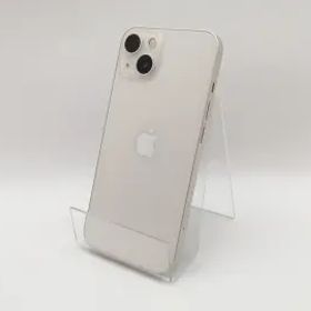 【中古】Apple au 【SIMフリー】 iPhone 13 256GB スターライト MLNJ3J/A【柏】保証期間１ヶ月【ランクC】