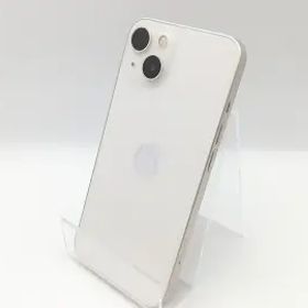 【中古】Apple docomo 【SIMフリー】 iPhone 13 256GB スターライト MLNJ3J/A【熊本】保証期間１ヶ月【ランクB】