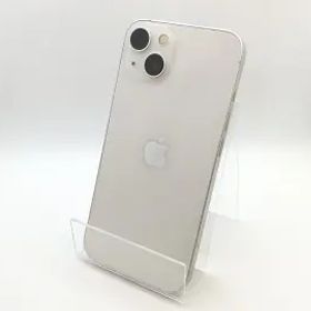 【中古】Apple SoftBank 【SIMフリー】 iPhone 13 256GB スターライト MLNJ3J/A【熊本】保証期間１週間【ランクC】