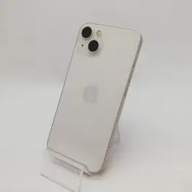 【中古】Apple docomo 【SIMフリー】 iPhone 13 256GB スターライト MLNJ3J/A【府中ル・シーニュ】保証期間１ヶ月【ランクB】