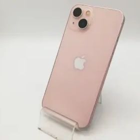 【中古】Apple 楽天モバイル 【SIMフリー】 iPhone 13 256GB ピンク MLNK3J/A【アリオ倉敷】保証期間１ヶ月【ランクC】