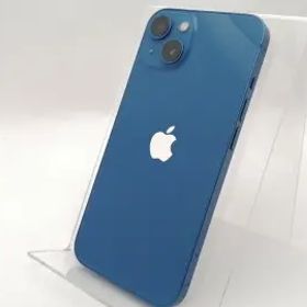 【中古】Apple docomo 【SIMフリー】 iPhone 13 256GB ブルー MLNM3J/A【新橋烏森通り】保証期間１ヶ月【ランクA】
