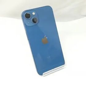 【中古】Apple docomo 【SIMフリー】 iPhone 13 256GB ブルー MLNM3J/A【札幌】保証期間１ヶ月【ランクC】
