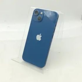 【中古】Apple docomo 【SIMフリー】 iPhone 13 512GB ブルー MLNT3J/A【大須】保証期間１ヶ月【ランクC】