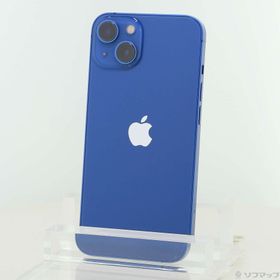 (中古)Apple iPhone13 512GB ブルー MLNT3J/A SIMフリー(377-ud)