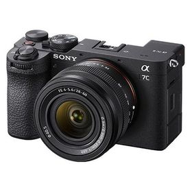SONY デジタル一眼カメラ α７Ｃ ＩＩ ズームレンズキット ブラック（Ｅマウント） ILCE-7CM2L/B 1台（直送品）