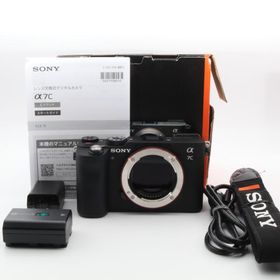 【シャッター回数：500】SONY ILCE-7C α7C ボディ ブラック〔SONY Eマウント〕