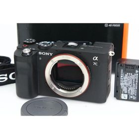【全額返金保証】良品｜ソニー α7C ILCE-7C ボディ [ブラック] CA01-R6401-2K3