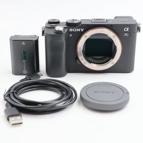 シャッター数3795枚 SONY α7C ボディ ブラック ミラーレス一眼カメラ ILCE-7C B ソニー