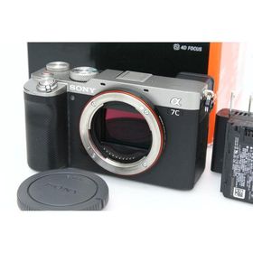 【全額返金保証】並品｜ソニー α7C ILCE-7C ボディ [シルバー] CA01-R7010-2P3