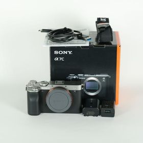 [良品 | シャッター数3,382回] SONY α7C（ILCE-7C） [ボディ シルバー] | SONY Eマウント ミラーレス一眼カメラ 中古