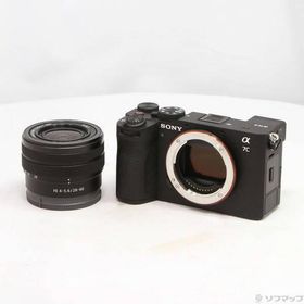 〔中古〕SONY(ソニー) 〔展示品〕 α7C II ズームレンズキット ブラック ILCE-7CM2L〔352-ud〕