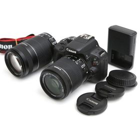 【全額返金保証】並品｜キヤノン EOS Kiss X7 ダブルズームキット CA01-B7214-3Y2D