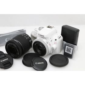 【全額返金保証】良品｜キヤノン EOS Kiss X7 ダブルレンズキット [ホワイト]（センサー清掃済み） CA01-D374-3U3B