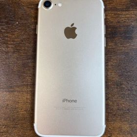 AppleiPhone 7 128GB ゴールド ジャンク カメラ不良 画面割れ