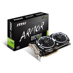 MSI GeForce GTX 1060 ARMOR 3G OCV1 グラフィックスボード VD6142