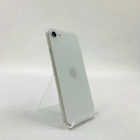 【最速発送】 iPhone SE (2nd generation) 64GB ホワイト au SIMフリー 白ロム【難有】 77%