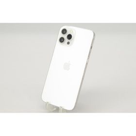 [中古]SIMフリー Apple iPhone12 Pro Max 128GB Silver A2410 MGCV3J/A