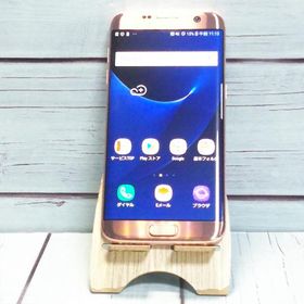 au Galaxy S7 edge SCV33 ピンクゴールド 本体 白ロム SIMロック解除済み SIMフリー C875970