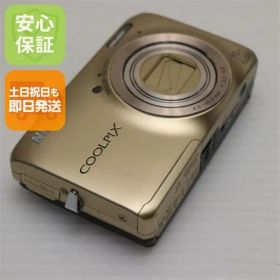 超美品 COOLPIX S6300 エレガントゴールド 即日発送 デジカメ Nikon デジタルカメラ 本体 土日祝発送OK
