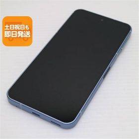 新品同様 SIMフリー AQUOS sense9 128GB ブルー スマホ SHARP 即日発送 あすつく 土日祝発送OK