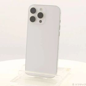 ソフマップ 〔中古品〕 iPhone16 Pro Max 256GB ホワイトチタニウム MYWH3J／A SIMフリー【377】
