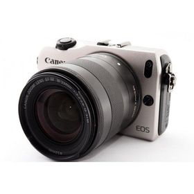 Canon EOS M レンズキット シルバー 美品 動作確認済み 1ヶ月保証付 小型軽量 ミラーレス