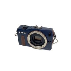 CANON◆デジタル一眼カメラ EOS M ダブルレンズキット [ベイブルー]//