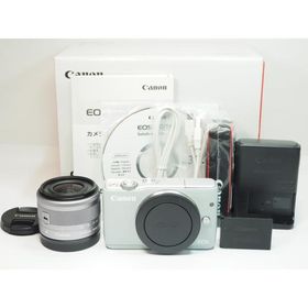 Canon EOS M10 グレー EF-M 15-45mmIS STM レンズキット 元箱付き 【管CN10175