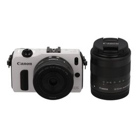 Canon キヤノン/ミラーレス一眼 ダブルレンズキット/EOS M/031352201295/Bランク/24【中古】