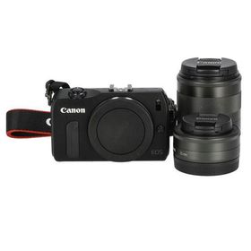 CANON キャノン/ミラーレス一眼カメラ/EOS M ダブルレンズキット/161091404630/ABランク/78【中古】