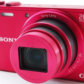 ソニー コンデジ SONY サイバーショット Cyber-shot DSC-WX300 レッド 中古 Wi-Fi搭載 新品SDカード付き 届いてすぐに使える スマホに送